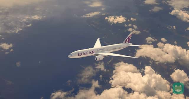 A Qatar Airways aircraft in flight. Illustrative airline photo supplied by Qatar Airways.